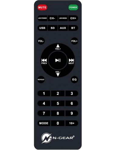 Altavoz troley n - gear the flash 1040 negro