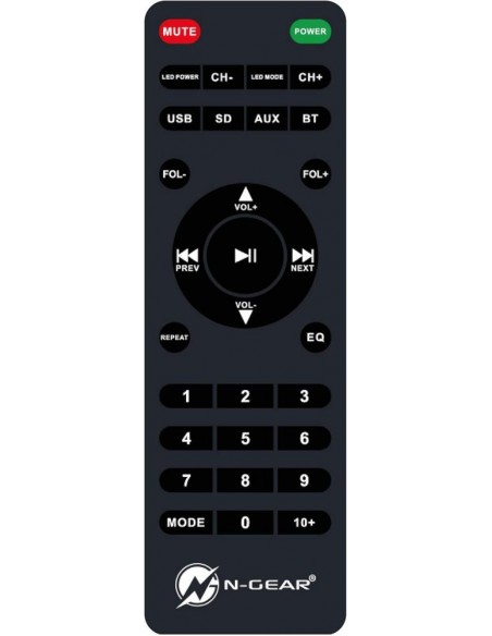 Altavoz troley n - gear the flash 1040 negro