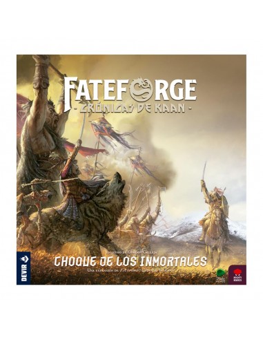 Expansion fateforge: cronicas de kaan choque de los inmortales