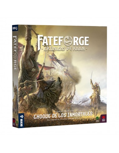Expansion fateforge: cronicas de kaan choque de los inmortales