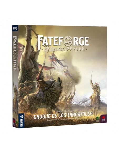 Expansion fateforge: cronicas de kaan choque de los inmortales Expansion fateforge: cronicas de kaan choque de los inmortales