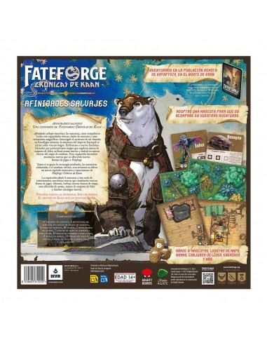 Expansión fateforge: cronicas de kaan afinidades salvajes