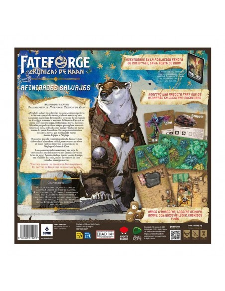 Expansión fateforge: cronicas de kaan afinidades salvajes Expansión fateforge: cronicas de kaan afinidades salvajes