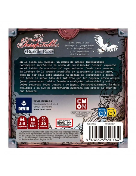 Juego de mesa los inseparables bundle box Juego de mesa los inseparables bundle box