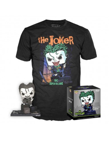 Funko pop dc comics dc jim lee joker + camiseta talla s
