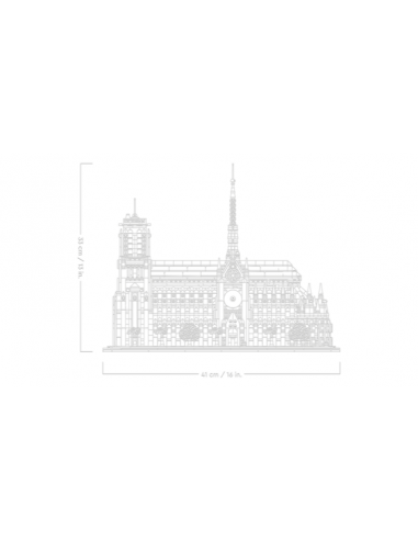 Lego architecture notre dame paris