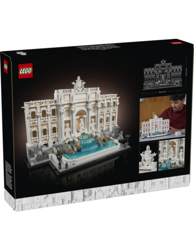 Lego architecture fontana di trevi