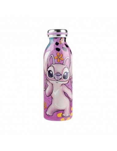 Botella de agua enesco angel rosa 500 ml