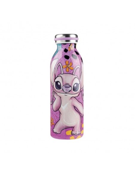 Botella de agua enesco angel rosa 500 ml