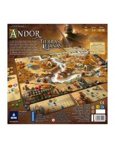 Juego de mesa las leyendas de andor: tierras lejanas