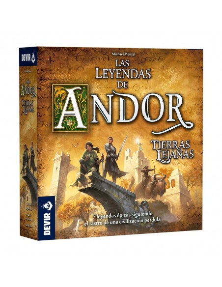 Juego de mesa las leyendas de andor: tierras lejanas Juego de mesa las leyendas de andor: tierras lejanas