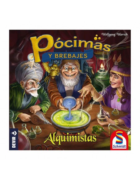Expansión juego de mesa pócimas y brebajes: alquimistas