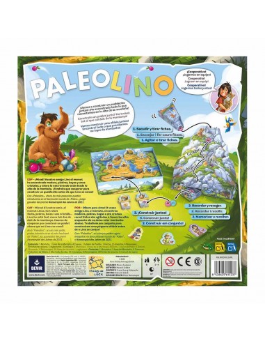 Juego de mesa paleolino