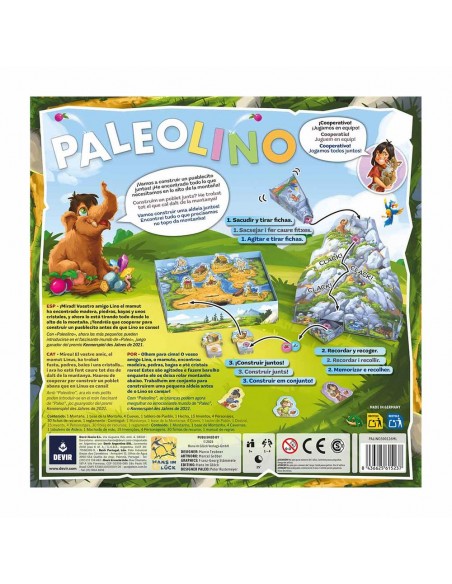 Juego de mesa paleolino