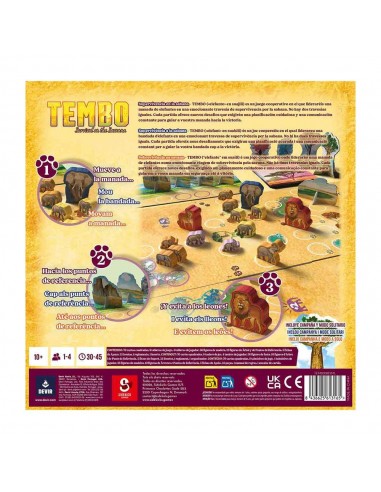 Juego de mesa tembo