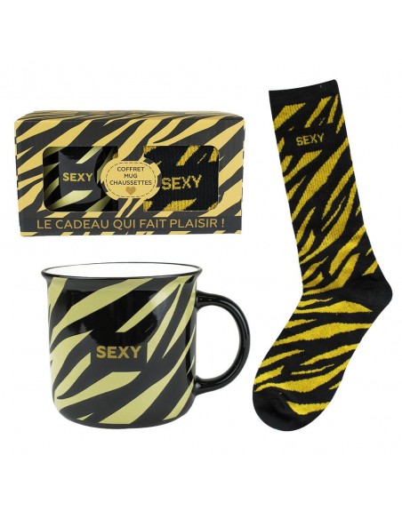 Taza + calcetines enesco sexy