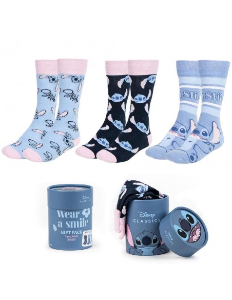 Pack calcetines 3 piezas stitch