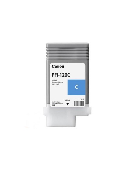 Cartucho canon pfi - 120 c cian tm - 200tm - 200 mfp l24eitm - 205tm - 300tm - 300 mfp