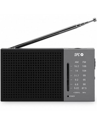 Radio fm spc jetty lite radio fm - am - control volumen - antena telescopica - in 3.5mm