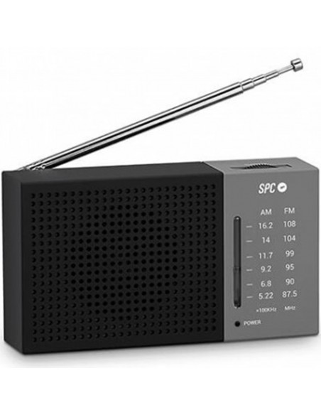 Radio fm spc jetty lite radio fm - am - control volumen - antena telescopica - in 3.5mm Radio fm spc jetty lite radio fm - am - control volumen - antena telescopica - in 3.5mm