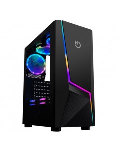 Caja ordenador gaming hiditec atx v20 pro argb cristal templado