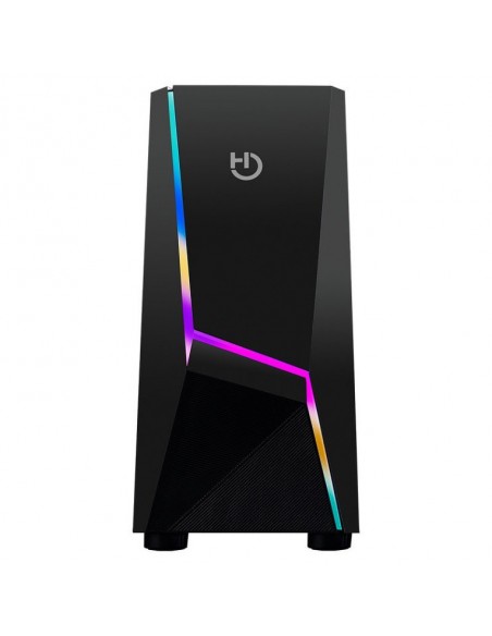 Caja ordenador gaming hiditec atx v20 pro argb cristal templado