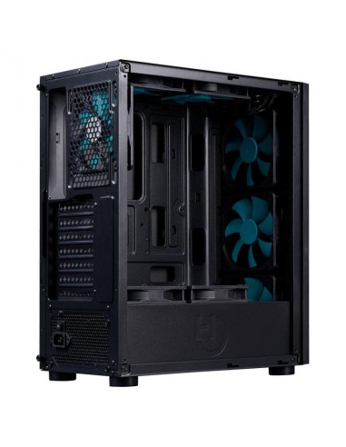 Caja ordenador gaming hiditec atx v20 pro argb cristal templado