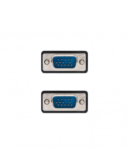 Cable svga con ferrita nanocable hdb15 - m - hdb15 - m nanocable 1.8m. Cable svga con ferrita nanocable hdb15 - m - hdb15 - m nanocable 1.8m.