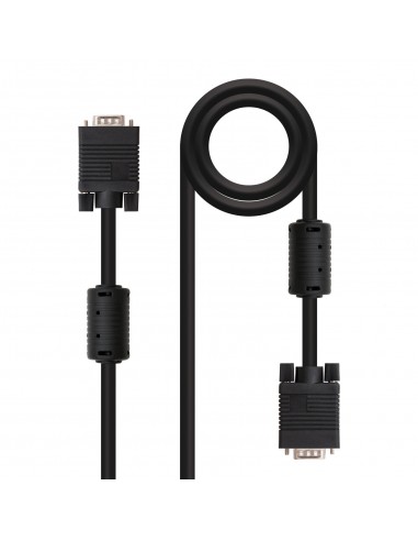 Cable svga con ferrita nanocable hdb15 - m - hdb15 - m nanocable 1.8m.