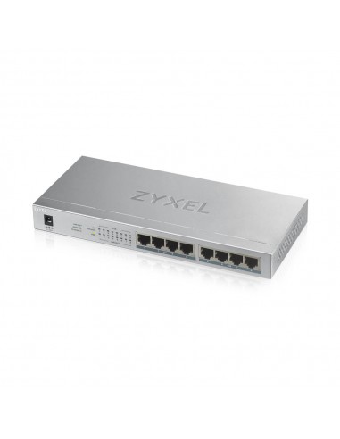 Switch 8 puertos zyxel - gestionable - poe - full duplex 10 - 100 - 1000