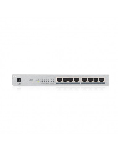 Switch 8 puertos zyxel - gestionable - poe - full duplex 10 - 100 - 1000