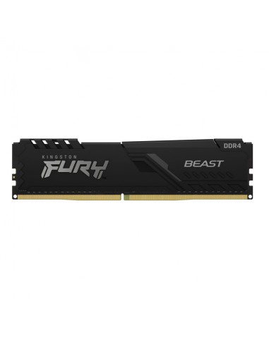 Memoria ram ddr4 32gb 2x16gb kingston - 3200mhz - pc4 - 25600 - fury beast - negro - 1.2v