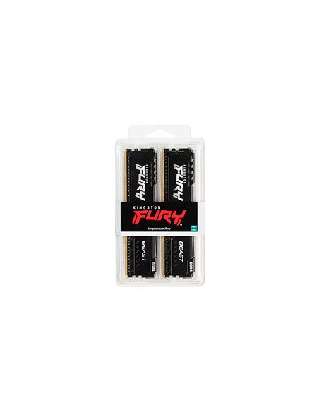 Memoria ram ddr4 32gb 2x16gb kingston - 3200mhz - pc4 - 25600 - fury beast - negro - 1.2v Memoria ram ddr4 32gb 2x16gb kingston - 3200mhz - pc4 - 25600 - fury beast - negro - 1.2v