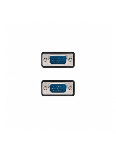 Cable nanocable con ferrita svga hdb15 - m - hdb15 - m nanocable 10m - macho a macho
