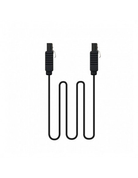 Cable datos sata iii nanocable 0.5m negro anclajes - 10.18.1001 - bk