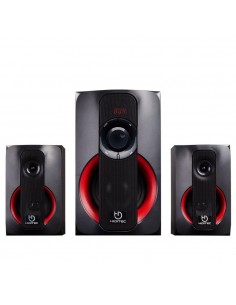 Altavoces hiditec 2.1 multimedia h400 80w bluetooth usb sd radio
