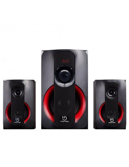 Altavoces hiditec 2.1 multimedia h400 80w bluetooth usb sd radio