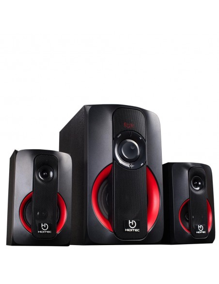 Altavoces hiditec 2.1 multimedia h400 80w bluetooth usb sd radio