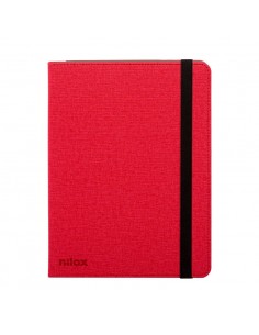 Funda nilox con teclado para tablet 10.5 pulgadas usb rojo