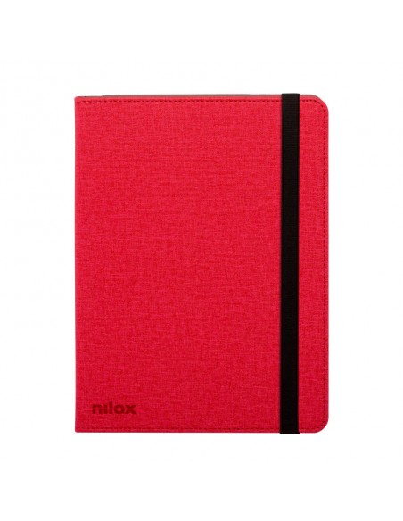 Funda nilox con teclado para tablet 10.5 pulgadas usb rojo