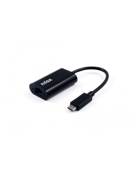 Cable adaptador nilox usb tipo c a ethernet macho - hembra