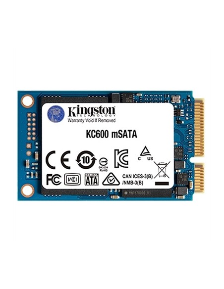 Disco duro interno solido ssd kingston 512gb msata