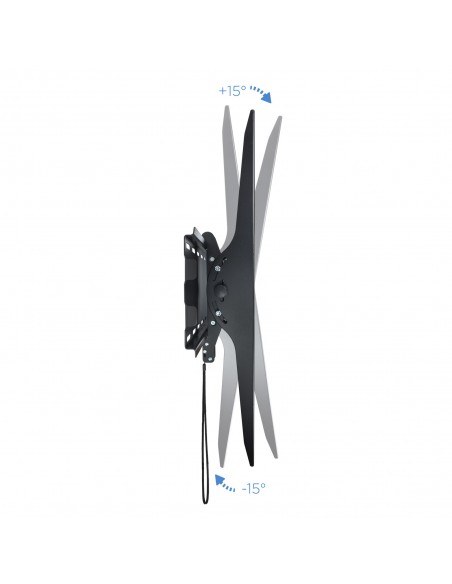 Soporte pared tv tooq lp42130t - b 60 pulgadas - 100 pulgadas carga maxima 130kg inclinacion negro