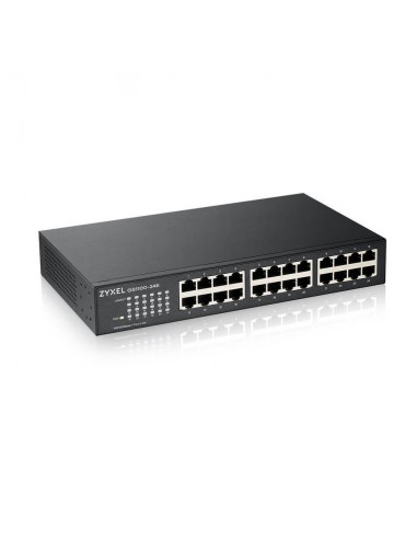 Switch 24 puertos zyxel gigabit ethernet no gestionable v3