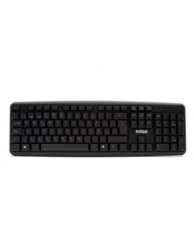 Teclado nilox usb negro