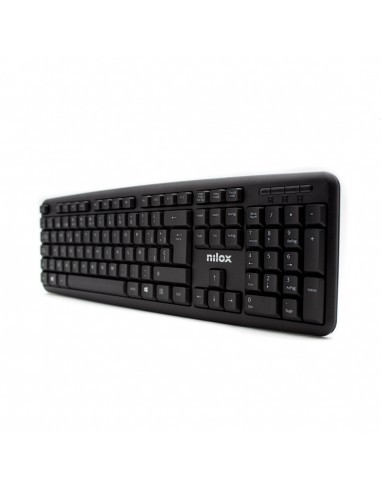 Teclado nilox usb negro