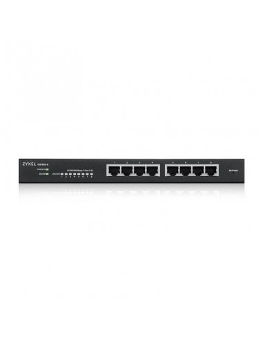 Switch 8 puertos zyxel gs1915 - 8 gigabit ethernet nebula fanless