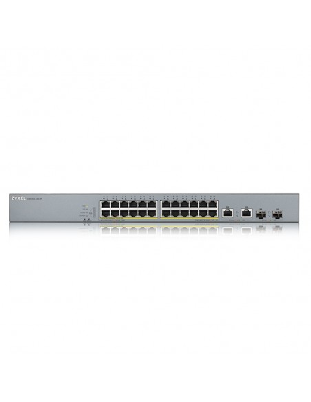 Switch 26 puertos zyxel gs1350 - 26hp - eu0101f 24xgb poe 2xsfp 375w Switch 26 puertos zyxel gs1350 - 26hp - eu0101f 24xgb poe 2xsfp 375w