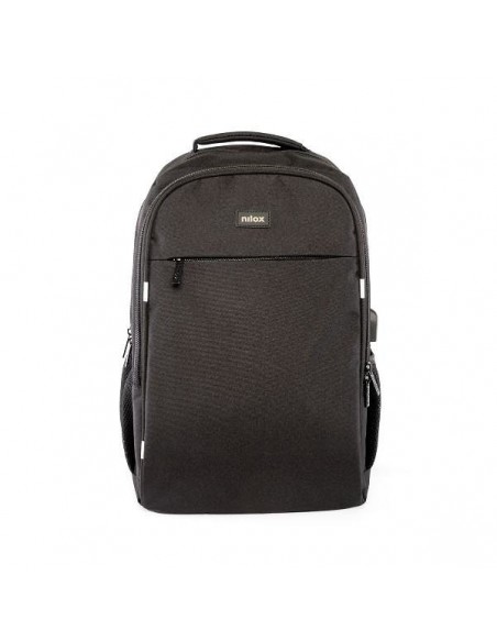 Mochila nilox style 15.6 pulgadas negro