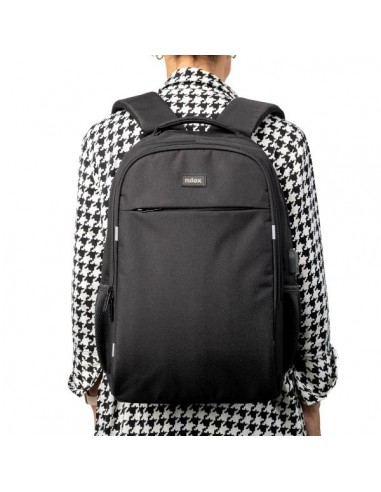 Mochila nilox style 15.6 pulgadas negro